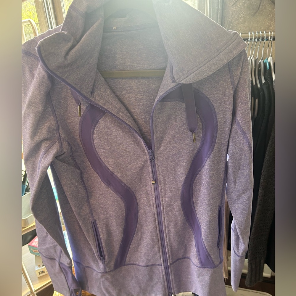 Athletic full zip hoodie